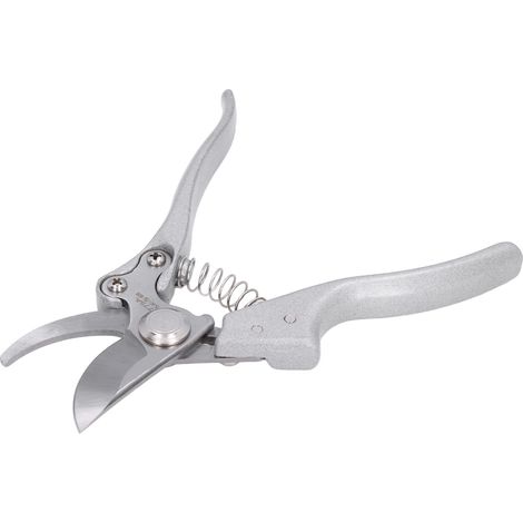 Gartenschere, Gartengerät, Astschere, ergonomischer silberner Astschneider (1/5)