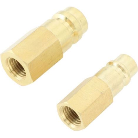 Connecteur de climatiseur R134A 1/4 dans l'adaptateur SAE pour le système de réfrigérant (1/4)