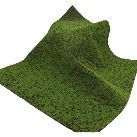 Panneau de Verdure Décoratif Tapis de Lichen Artificiel Feuillage Synthétique Plaque de Mousse Imitation Aspect Soigné, 1m X 1m, Mousse sur Fond Marron (1/5)