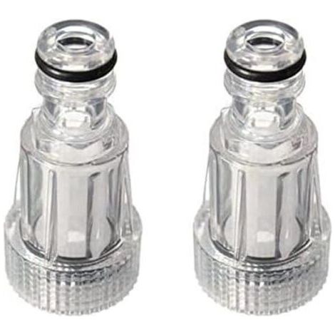 3×3×6.4cm Lot de 2 filtres à eau pour jardin, pompe de jardin et irrigation de jardin et maison – Entrée filetage intérieur 3/4" (1/3)