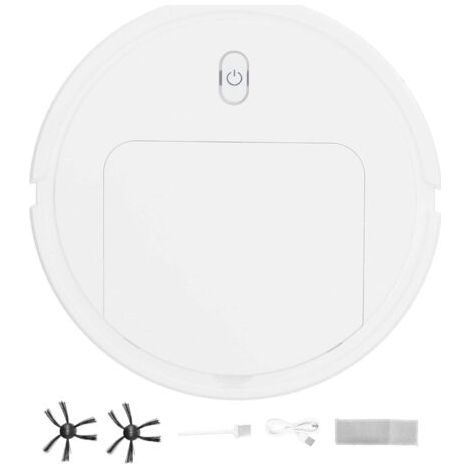 BUNTHAUS Balayage robot ménage intelligent machine de nettoyage paresseux aspirateur pulvérisation vadrouille machine is25-blanc aspirateur vadrouille