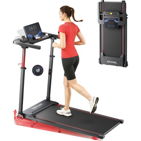 Tapis de course, Design pliable, Connectivité Bluetooth, Toputure TP7 (1/2)