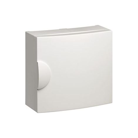 Hager – Porte opaque Gamma+ 250x250mm RAL 9010 – Pour bloc de commande électrique – Installation rapide et sécurisée – Finition soignée