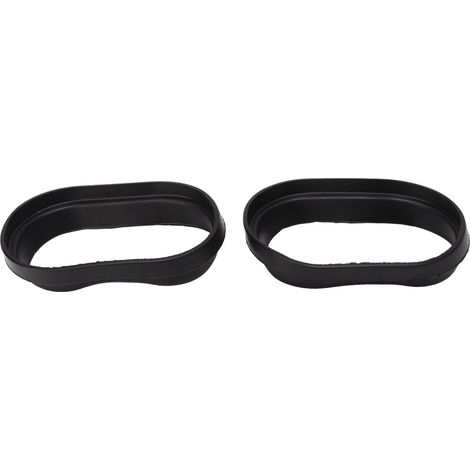 2 pièces de joint de remplacement pour conduit d'admission d'air, manchon en caoutchouc, tuyau d'entrée pour Suzuki GSXR 600 750 1000 (1/5)