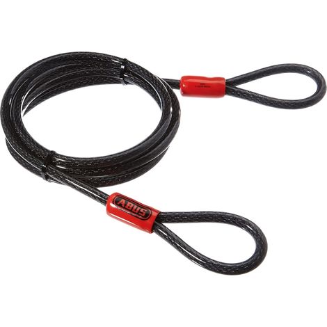 ABUS Mechanical 11167 10/200 Cobra Loop Cable – 10mm Diameter, 200cm Length, Heavy-Duty Security Cable for Bikes and Equipment (1/5)