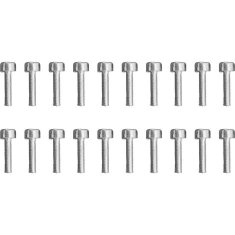 Vis à tête cylindrique M4 x 16 pour tronçonneuse taille-haie multi-système – Boulon de fixation en acier inoxydable 9022 313 0680 (20 pièces) (1/5)
