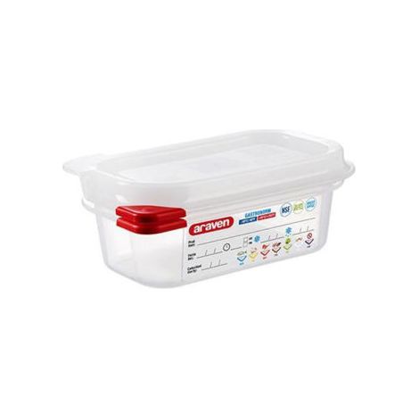 HERMÉTICO PP GN1/9 0,6L. TTE