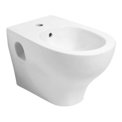 Bidet Sospeso Azzurra Ceramica "Pratica" Bianco Lucido (1/4)