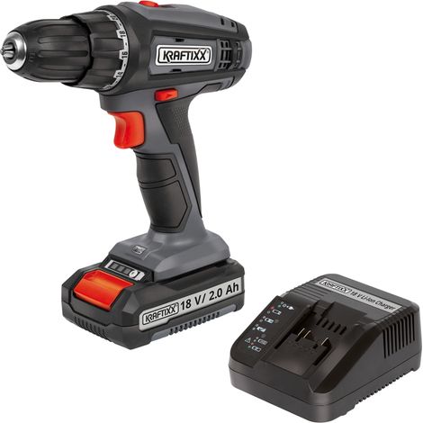 Kraftixx by Einhell Akku-Bohrschrauber KX-AS 18 Li Kit 18 V 40 Nm 21 Drehmomentstufen 2 Gang 2,0 Ah Akku mit Ladegerät (1/5)