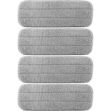 Lot de 4 pièces rechange serpillière chiffons pour Xiaomi Deerma TB500 TB800 eau pulvérisateur serpillière 360 rotatif (1/5)