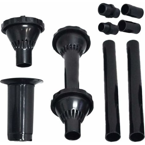 9Pcs petit kit de buse de fontaine, pointe de buse de fontaine kit de tête de fontaine kit de buse de pompe de fontaine 3 options de buses kit de buse de fontaine kit de buse de pompe d'étang (1/4)