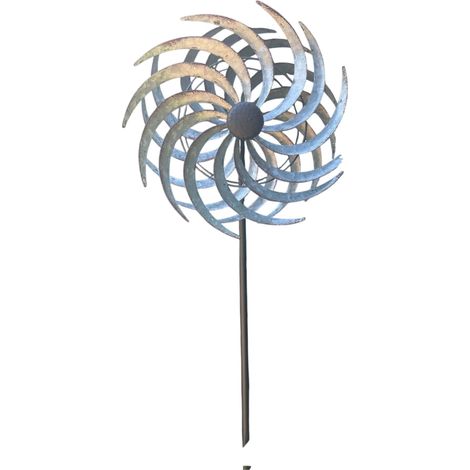 Metallene Windmühle, Gartendekoration, Wetterfahne (1/3)