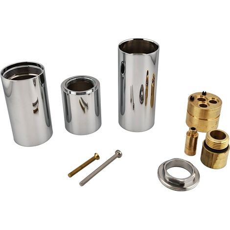Kit de extensión cromado de 3 cm para grifo empotrado Cristina Rubinetterie CRIAC63751  extensión