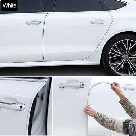 Protège-bord de Porte - PVC Haute Résistance - Universel pour Voiture - 16 Pieds (1/5)