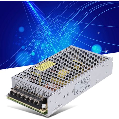 BERM LED-Netzteil 100–240 V auf 12 V/24 V 120 W für Überwachungskameras, S-120-24V Netzteil (1/5)
