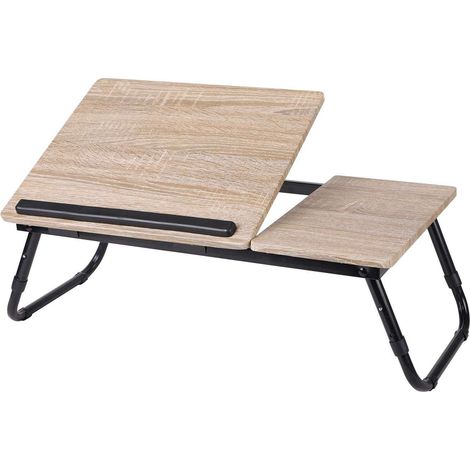 Plateau d'ordinateur multifonction pliable avec hauteur réglable (1/3)
