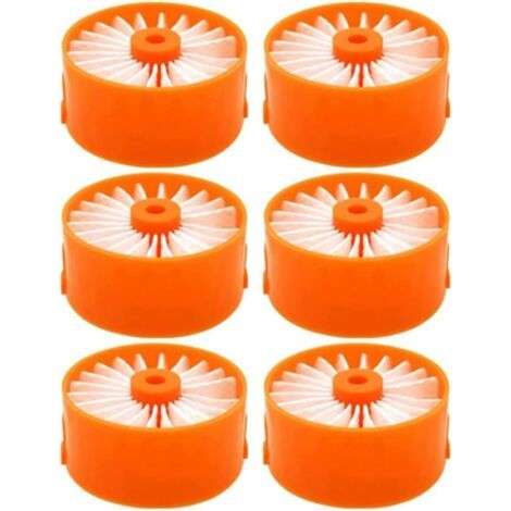 Lot de 6 filtres HEPA de rechange pour aspirateur sans fil Black + Decker BSV2020 (1/5)