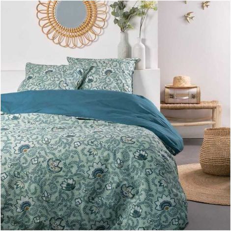 Bedding set 220 x 240cm - TODAY - Sunshine - 100% Cotton - Blue - Other patterns (1/3)