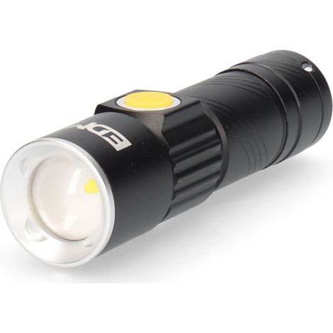 Torcia LED EDM 36388 3 W 120 Lm Ricaricabile Zoom Mini (1/5)
