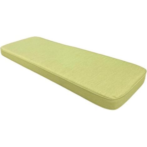 Pistachio Luxury 2 Seater Bench Cushion - L48 x W116 x D5 cm