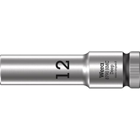 Llave de vaso larga con arrastre de 1/2 8790 HMC Deep 120 - Wera (1/5)