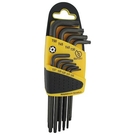 JEU DE TOURNEVIS TORX 9 PCS (1/3)