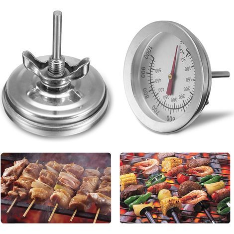 Thermomètre à viande numérique pour barbecue en acier inoxydable - Accessoire de cuisine précis (1/5)