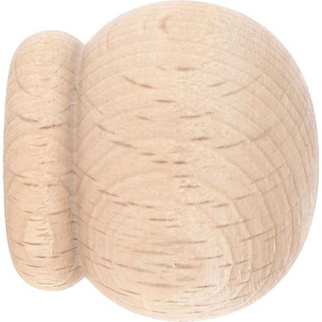 Punta de madera inglesa ø20 mm para atornillar sin acabado X2 - Mobois