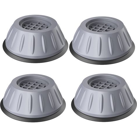 4 PIÈCES Tampon En Caoutchouc De Machine À Laver, Trépied De Machine À Laver, Anti-vibration, Antidérapant, Réduction Du Bruit (Color : 2 pairs (4 pieces)) (1/5)