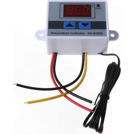 XH-W3001 LED-Digitalthermostat 10A, 110–220 V AC Temperaturregler für Inkubation, Heizung und Kühlung, automatische Umschaltung (1/5)