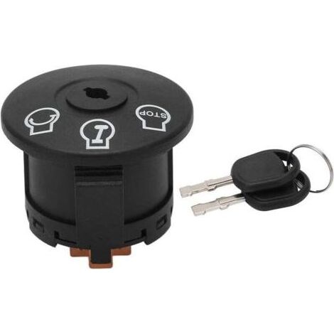 Contacteur à clé pour tracteur de pelouse Cub Cadet RZT50 RZT54 RZTS42 RZTS46 RZTS50 RZTS54 – Installation facile – Matériau ABS + métal (1/5)