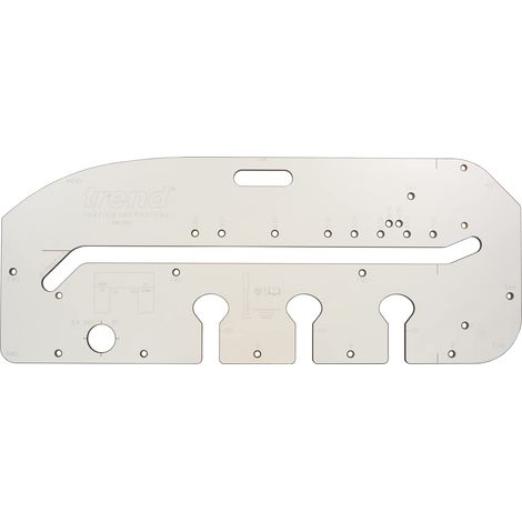 TREND Worktop Jig - Dima multifunzionale per il montaggio preciso di piani di lavoro per cucina in 10 diverse larghezze da 250 mm a 700 mm di larghezza, KWJ700 (1/4)