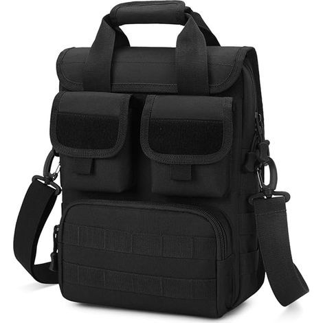 Sac bandoulière tactique pour homme, sac militaire, sac messager imperméable pour le travail, les voyages, le camping et la randonnée (1/5)