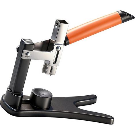 Cascanueces profesional cruz: ergonómico prensa, construcción acero inoxidable resistente corrosión, Apertura rápida castañas acero inoxidable (1/5)