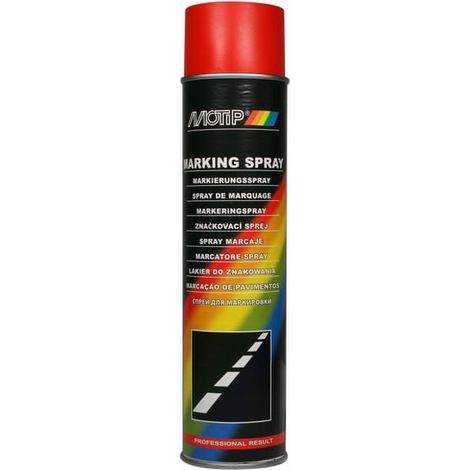 Peinture de marquage rouge MOTIP 000029 (1/3)