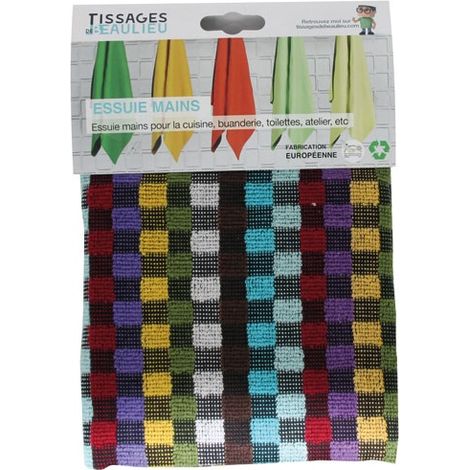 TISSAGES DE BEAULIEU - Torchon mineur 50x70cm