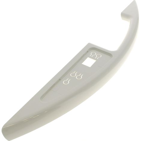 Poignee superieure blanche 7424191 - congelateur liebherr