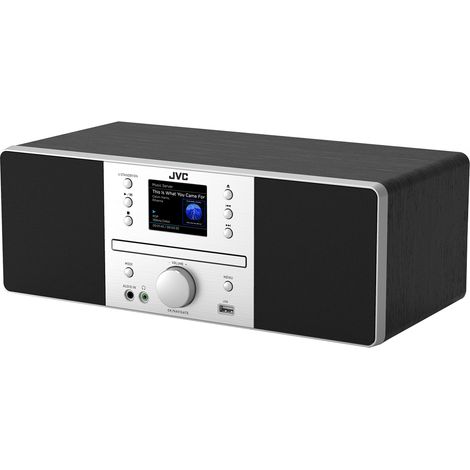 JVC All In One Set RD-E874B 20W RMS DAB+ Wi-Fi Spotify Negro/Plata (1/4)
