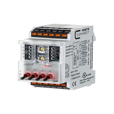 Metz Connect 110836132170 24 V/AC, 24 V/DC 200 mA Anzahl Ausgänge:4 x Inhalt 1 St. (1/2)