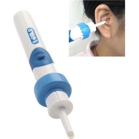 Nettoyeur d'oreilles - i-ears - Nettoyeur à vibrations - Type à aspiration - Déboucheur de cérumen - Outil de soin
