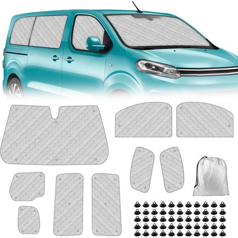 Thermomatte Fahrerhaus 9-teilig für Citroen Dispatch Jumpy Vivaro L2 (1/5)