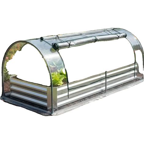 Parterre de jardín, acero galvanizado, puertas enrollables, FXCFXNXFCPFYZ0 (1/2)