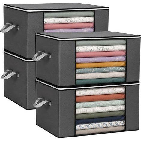 Bedding Storage Organizers, 60x40x35cm, Set of 4 (1/5)
