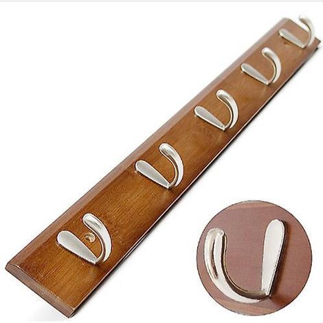 range-chaussures, Porte-manteau Mural, Porte-manteau En Bois, Crochets Muraux, Porte-manteau Mural, Porte-manteau En Acier Inoxydable, Porte-mante (1/5)