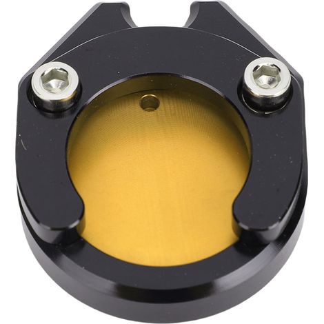 Plaque d'extension de béquille latérale de moto en alliage d'aluminium, support solide, support central, agrandisseur de pied de remplacement pour Xmax Nmax Nvx Aerox Gold (1/5)
