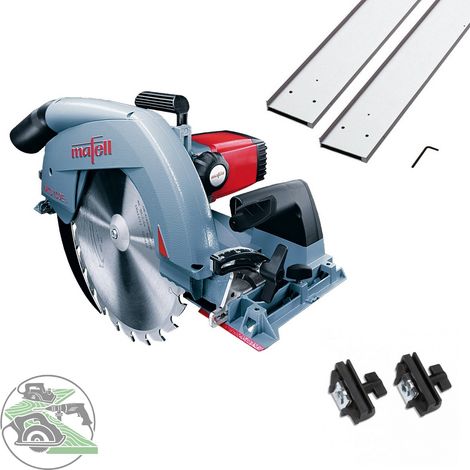 Mafell Handkreissäge MKS 130 Ec + Führungsschiene 3m, 2-teilig + Adapterpaar (1/3)