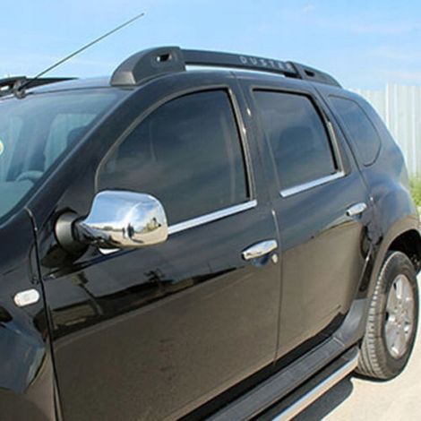 Dacia Duster - Strisce cromate per i finestrini delle portiere laterali (1/5)