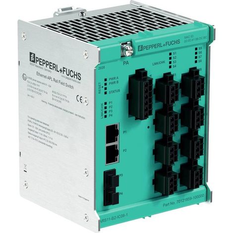 [NEUWERTIG] B-Ware Pepperl+Fuchs Switch Feldschalter Ethernet-APL ARS12-B2-IC08-1 8-Port Zone 2 (1/2)