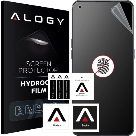 Pellicola protettiva in idrogel Alogy HydroSkin Matte Pro™ per Oppo Reno8 T 4G / 8 / 8z "SENZA impronte digitali" (1/5)