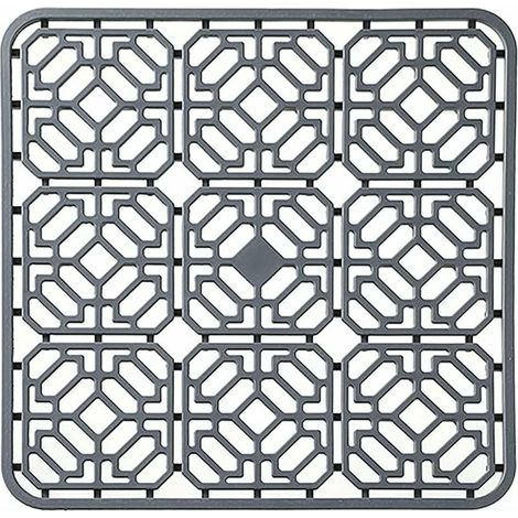 Dessous de plat multifonctionnel en silicone pour cuisine, table (gris) (1/5)